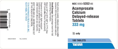 Acamprosate: MedlinePlus Drug Information.